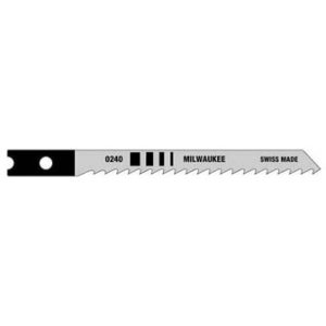 4" 10 TPI High-Carbon Steel Jig Saw Blade (5 PK) - Milwaukee 48-42-5540