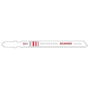 Milwaukee -Inch Bi-Metal Jig Saw Blades, 10 Teeth per Inch, 5 Pack