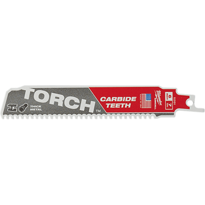SAWZALL® TORCH™ 7 TPI 6" Carbide Blades - 1PK SAWZALL® TORCH™ 7 TPI 6" Carbide Blades - 1PK