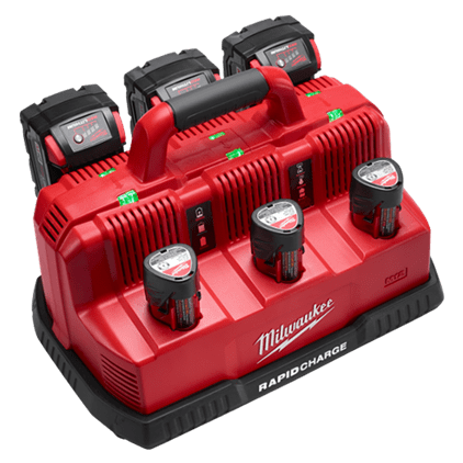 MILWAUKEE M18 & M12 RAPID CHARGE STATION MILWAUKEE M18 & M12 RAPID CHARGE STATION