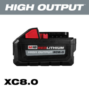 M18 HIGH OUTPUT XC8.0 BATTERY